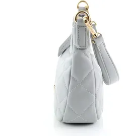 Valentino Ocarina Schultertasche Kunstleder Grey