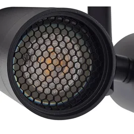 LINDBY Linaro 2-flammig schwarz Aluminium