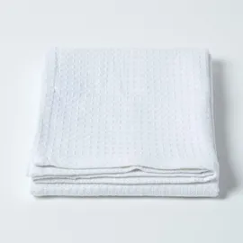 Homescapes Babydecke Waffelpiqué 90/110 cm,