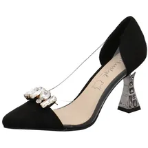 LAURA VITA Misstyl by, Damen Pumps Schwarz 37 EU