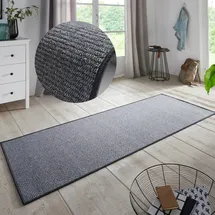 HANSE HOME Läufer – Küchenläufer rutschfest, Sisal Optik, Teppich, Küche, Flur, schlicht, umkettelt