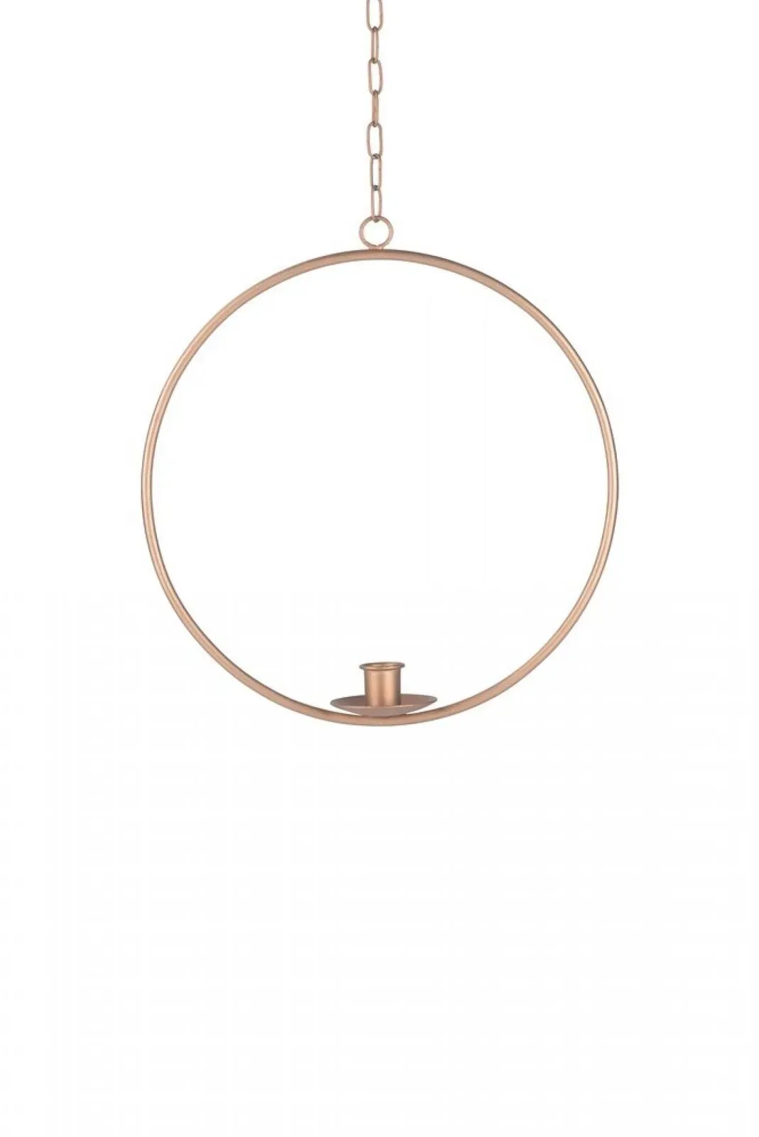 Kerzenhalter Ring zum Aufhängen S gold