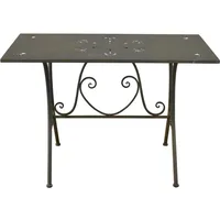 Hti-Living Lily Gartentisch 70 x 120 cm Rost