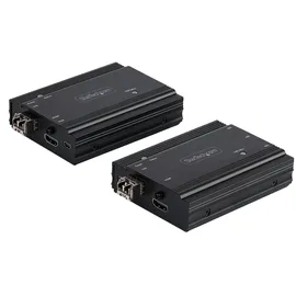 Startech StarTech.com 4K HDMI LWL Extender - HDMI Video & USB Remote KVM Switch/Console Extender - bis zu 300m (MultiMode) - 2X 10G MMF SFP+ Module - KVM Extension Kit (TX/RX) (SV565FXHD4KU)