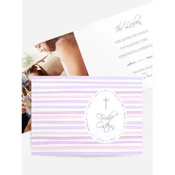 Osterkarten selbst gestalten mit Spruch und Fotos im Onlinedesigner bei Meine-Kartenmanufaktur.de
