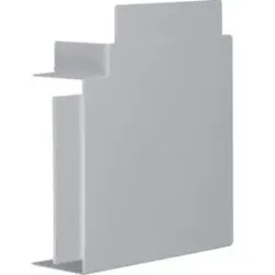 Hager M55257030 Flachwinkel aus Kunststoff halogenfrei zu Kanalsystem LF/LFH/FB 60x150 steingrau.Flachwinkel als Hauben-Formteil zu