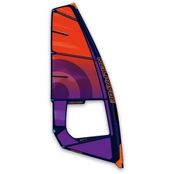 Neilpryde Free Flight Windsurfsegel 23 NP Foil Foilsegel Foiling, Segelgröße in m2: 5.7, Farbe: C7 purple orange