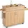 Costway Küchenwagen mit Rollen Aus Holz Natur 116 x 40 x 85 cm