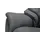 HIMOLLA Relaxsessel 4217 Leder 96 x 107 x 91 cm Grau mit Kopfteil