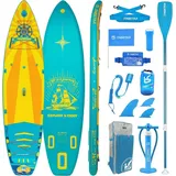 iTaoStar Aufblasbares SUP Board, 86/89cm Extrabreit, für