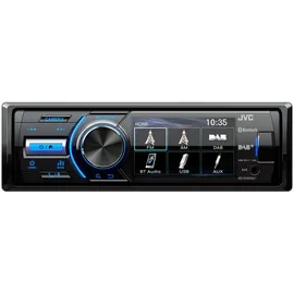JVC KD-X561DBT 1-DIN DAB+ Autoradio Bluetooth 4 Zoll TFT-Farbdisplay USB