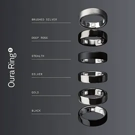 Oura Ring Größe 7 Stealth