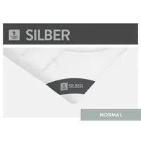 SPESSARTTRAUM Faserdecke Silber - B/L ca. 135.00x200.00