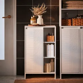 SoBuy Wäscheschrank Weiß