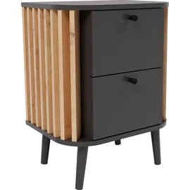 Home Affaire Nachtschrank Stavanger 45 x 33 x 60 cm Grau