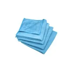 Mikrofasertuch Soft | 40x40 cm | PREMIUM+ | Ultraweiches, reißfestes Reinigungstuch Blau