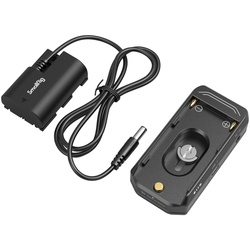 4340 NP-F Batterie-Adapter- Montageplattenkit+LP-E6NH Dummy+Kabel