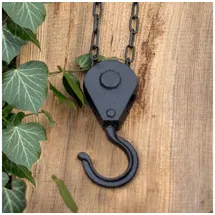 Antikas - Dekorative Seilwinde, Haken mit Stil, Aufhängung wie antik