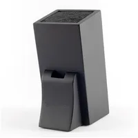 Hanseküche Messerblock - Messerhalter ohne Messer aus Holz Messerbrett