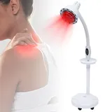 SHZICMY Infrarotlampe mit flexiblem Arm, 275W Infrarot-Wärmestrahler rotlichtlampe wärmelampe Rotlicht Strahler Infrarotlichttherapie