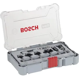 Bosch Professional Rand- und Kantenfräser-Set 6-tlg. 2607017470