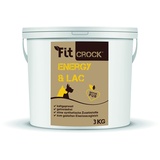 cdVet Fit-Crock Hundefutter trocken Energy & Lac 3 kg, getreidefrei