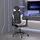 vidaXL Gaming-Stuhl Kunstleder Schwarz und Weiß