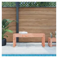 VidaXL Gartenbank 110x38x45 cm Massivholz Douglasie