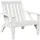vidaXL Adirondack-Gartenstuhl 75 x 77 x 77 cm weiß 1 St.