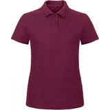 B & C B&C - ID.001 Damen Piqué Poloshirt - Wine / XXL