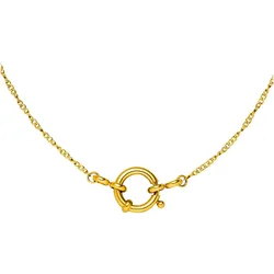 Charm-Kette PURELEI "Schmuck Geschenk Lokahi, 2116", gold (gelbgoldfarben), Halsketten, Damen, Edelstahl, L: 45cm