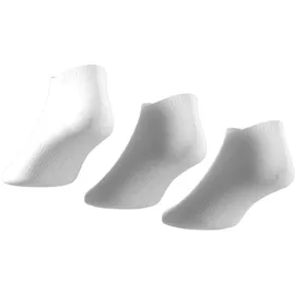 adidas Thin and Light No-Show Socken, 3 Paar White / Black 46-48