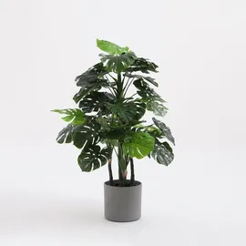 Mica decorations Monstera Kunstpflanze - H140 x Ø80 cm Grün