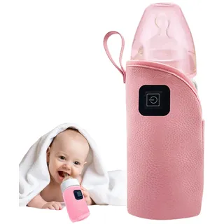 USB Baby Flaschenwärmer Tasche,Flaschenwärmer Baby Unterwegs,Wärmer Für Babyflaschen,USB-Babyflaschenwärmer Tasche,Babyflaschen-Isolierhülle USB-Wärmeschutzhülle Flasche Thermohülle Für Outdoor-Reisen