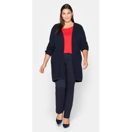 sheego Longstrickjacke Blau 56/58