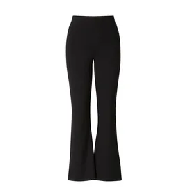 Base Level Treggings "Yallie", Damen, Gr. 42, N-Gr, schwarz, Web, Obermaterial: 63% Viskose, 32% Polyamid, 5% Elasthan, unifarben, figurbetont extralang, Hosen Treggings, Elastischer Bund und ausgestellter Saum