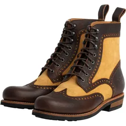 Rokker Frisco Brogue Ltd., Schuhe - Braun/Beige - 45 EU