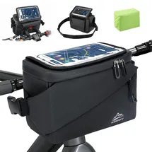 keepify 4,5L Lenkertasche schwarz