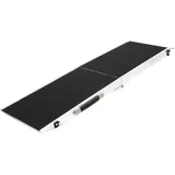 Wiltec Hunderampe faltbar 183 x 49 cm Grau