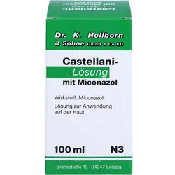 CASTELLANI m. Miconazol Lösung 100 ml