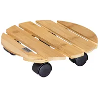 Wagner Pflanzenroller Bambus Tragkraft 100 kg Ø 29 cm