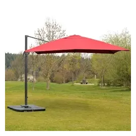 MCW Sonnenschirmständer HWC-F78, Ampelschirmständer Marktschirmständer für Bodenkreuz, befüllbar 100kg