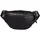 Clairefontaine Schwarze Gürteltasche aus Leder, 30x16,2 cm - Schwarz 410200C
