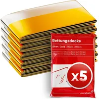 purahelp Rettungsdecke 5 St