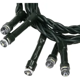 ECD Germany LED Cluster-Lichterkette 8 m Grün