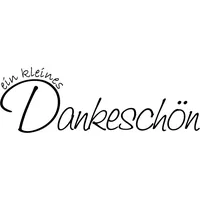 Heyda Stempel Motiv 'Ein kleines Dankeschön' 8,5 x 1,7 cm Holz