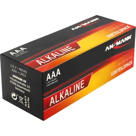 Ansmann Alkaline Batterie Micro AAA 40 St.