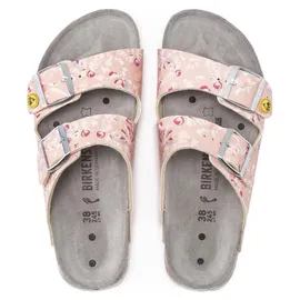 Birkenstock Arizona ESD Birko-Flor schmal flower field rose 43