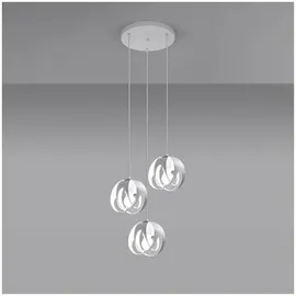Sollux TULOS 3-flg. 30 cm weiß