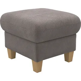 Home Affaire Polsterhocker Glendale mit Stauraum 58 x 48 x 58 cm Braun
